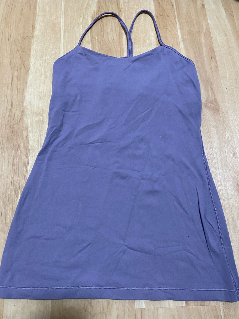 lululemon purple Power Y tank 6